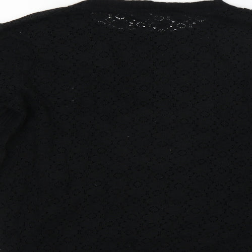 GREAT PLAINS Womens Black   Pullover Jumper Size S