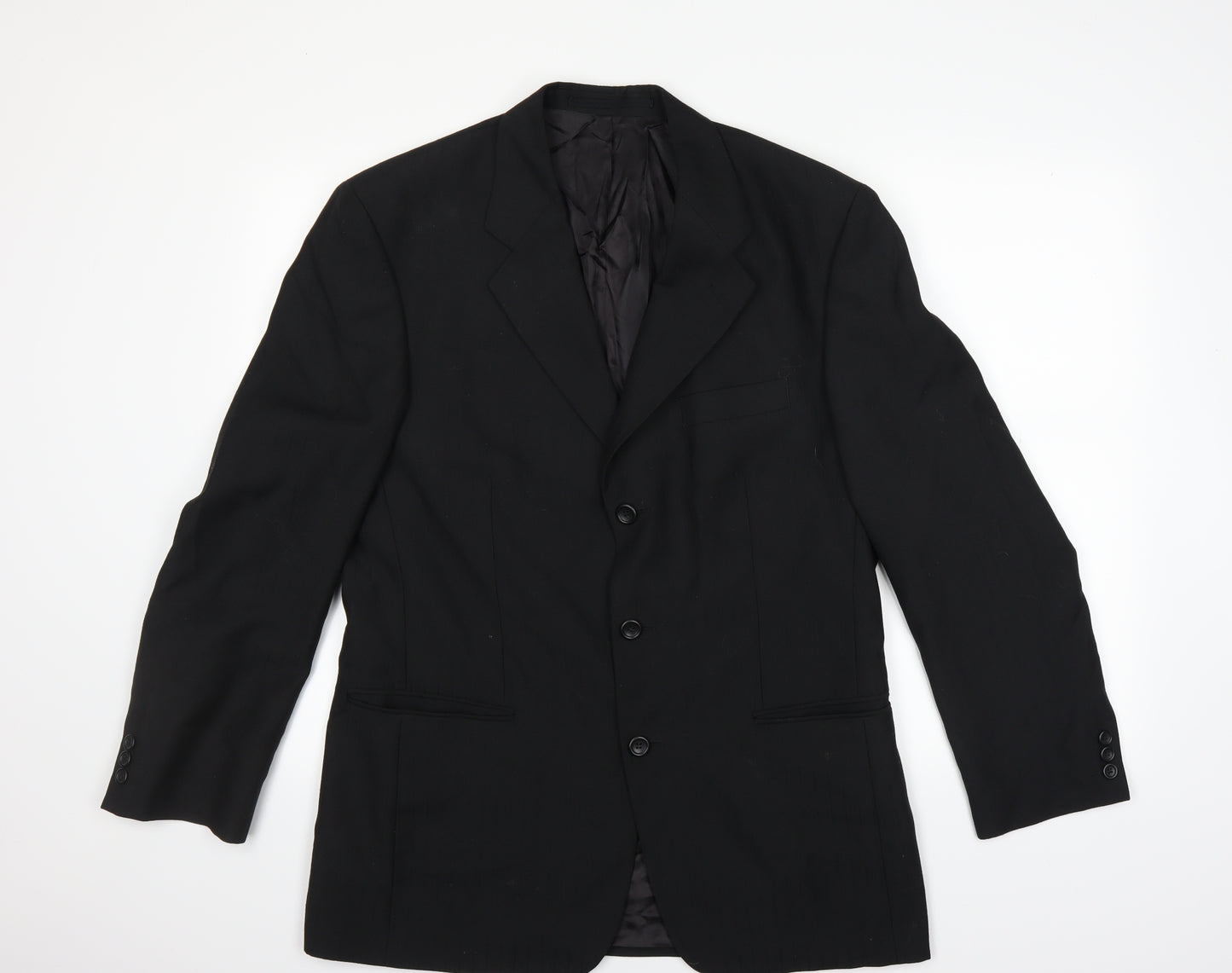 andrew houston Mens Black   Jacket Blazer Size 40