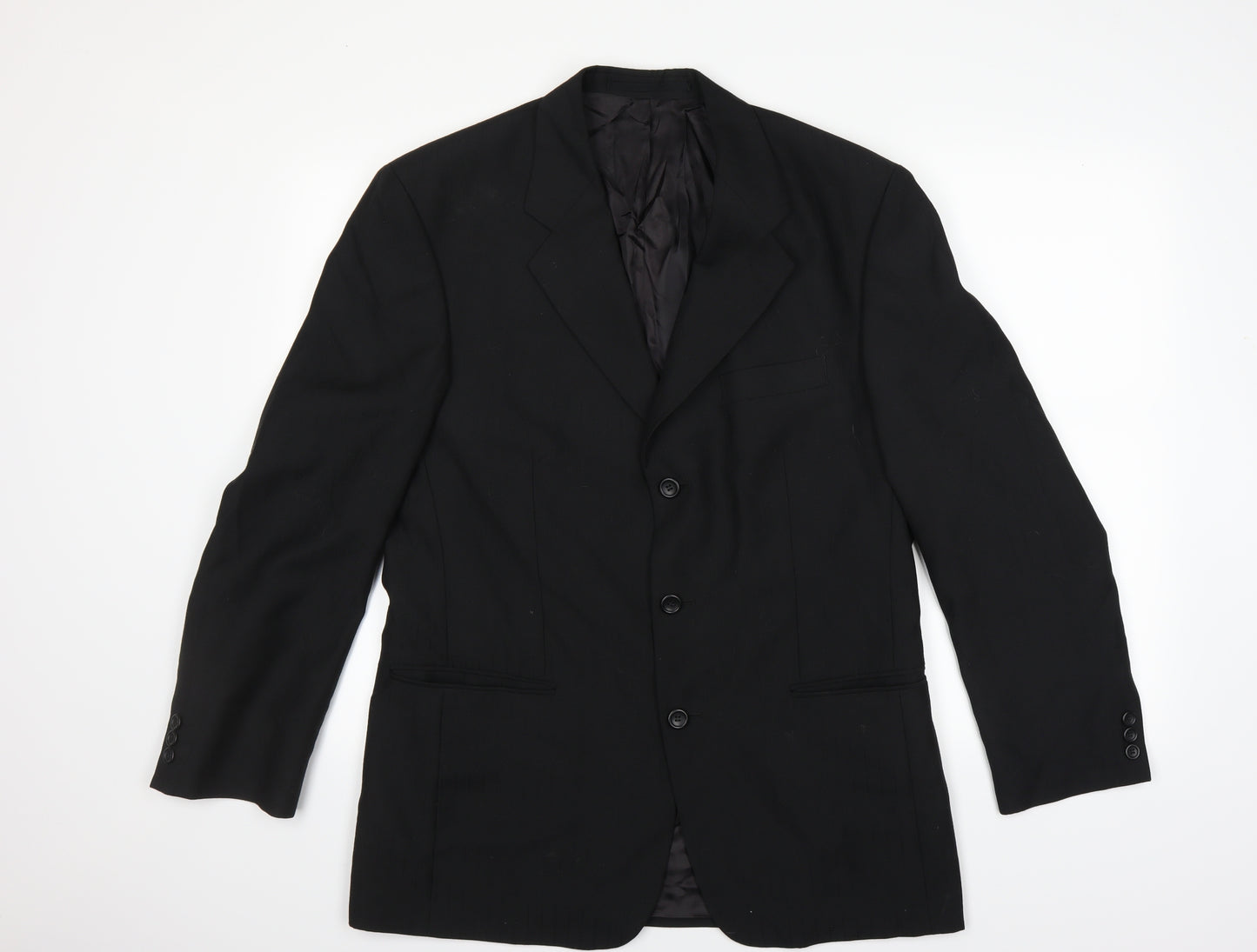 andrew houston Mens Black   Jacket Blazer Size 40