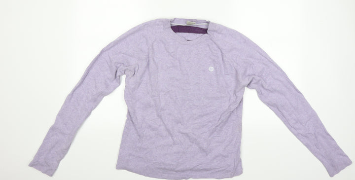 Merrell Womens Purple Striped  Pullover Jumper Size 14