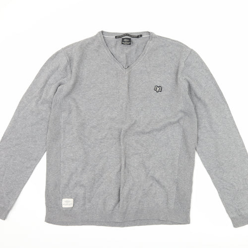 Holmes & Co Mens Grey   Pullover Jumper Size XL
