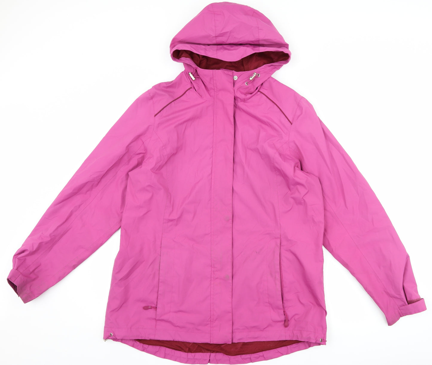 Ozark Trail Womens Pink   Rain Coat Coat Size 16