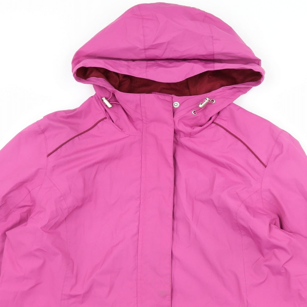 Ozark Trail Womens Pink   Rain Coat Coat Size 16