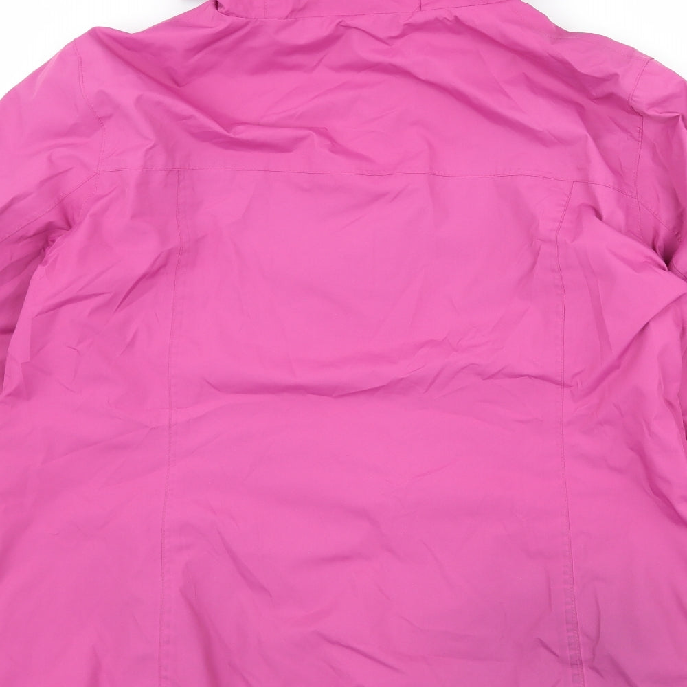 Ozark Trail Womens Pink   Rain Coat Coat Size 16