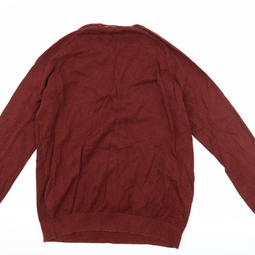George Mens Brown   Pullover Jumper Size L