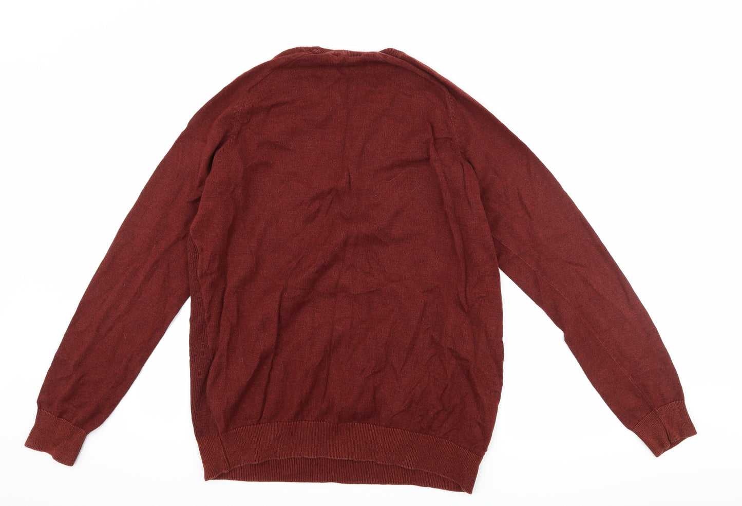 George Mens Brown   Pullover Jumper Size L