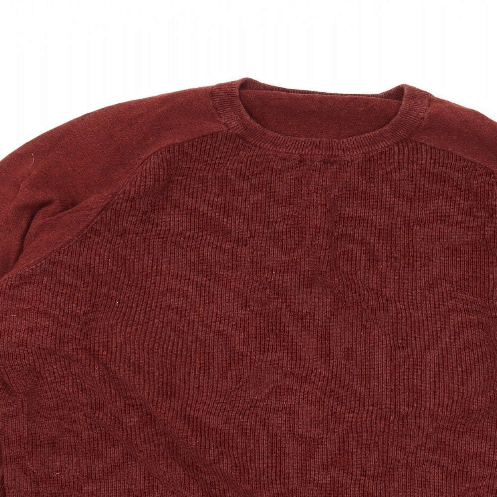 George Mens Brown   Pullover Jumper Size L