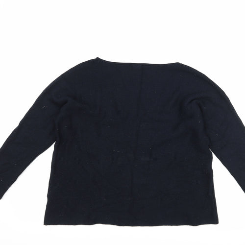 H&M Womens Blue   Pullover Jumper Size S