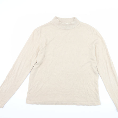 Sarah Hamilton Womens Beige   Pullover Jumper Size L