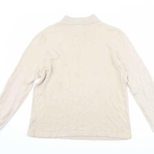 Sarah Hamilton Womens Beige   Pullover Jumper Size L