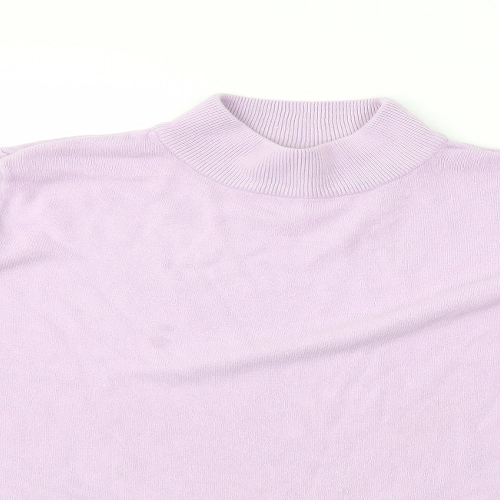BM collection Womens Purple   Pullover Jumper Size L
