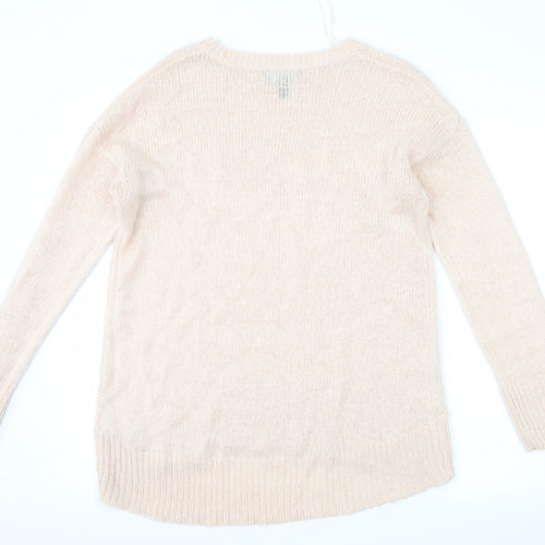 New Look Womens Pink   Pullover Jumper Size M