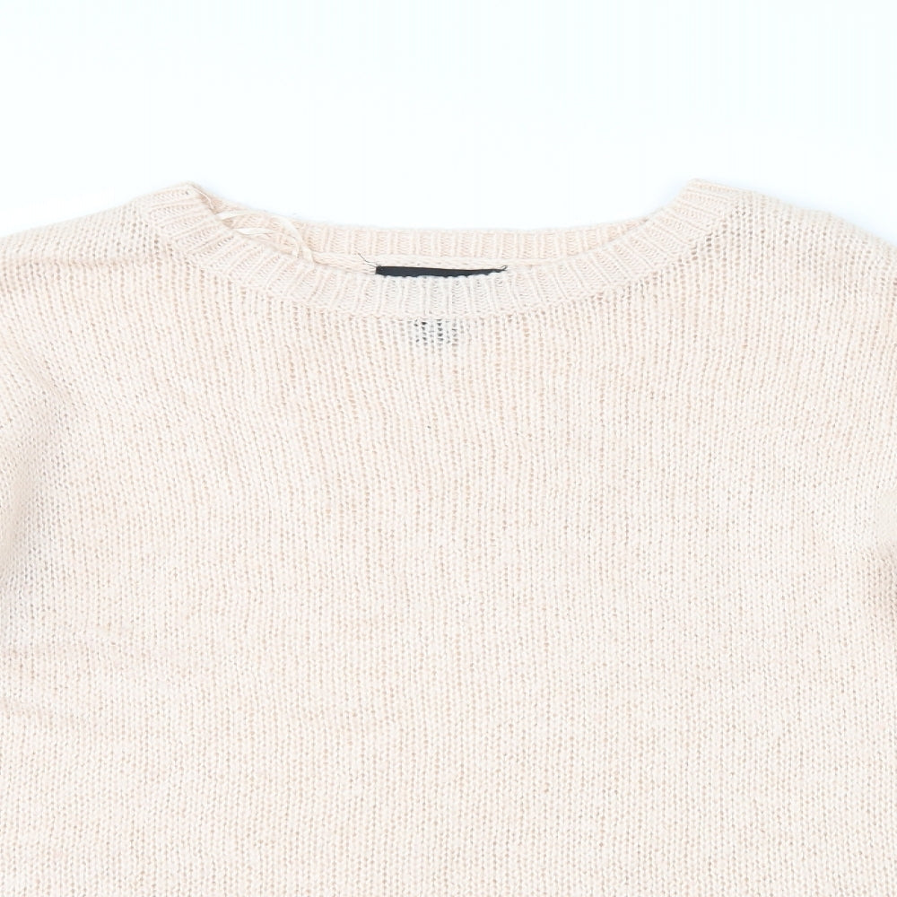 New Look Womens Pink   Pullover Jumper Size M