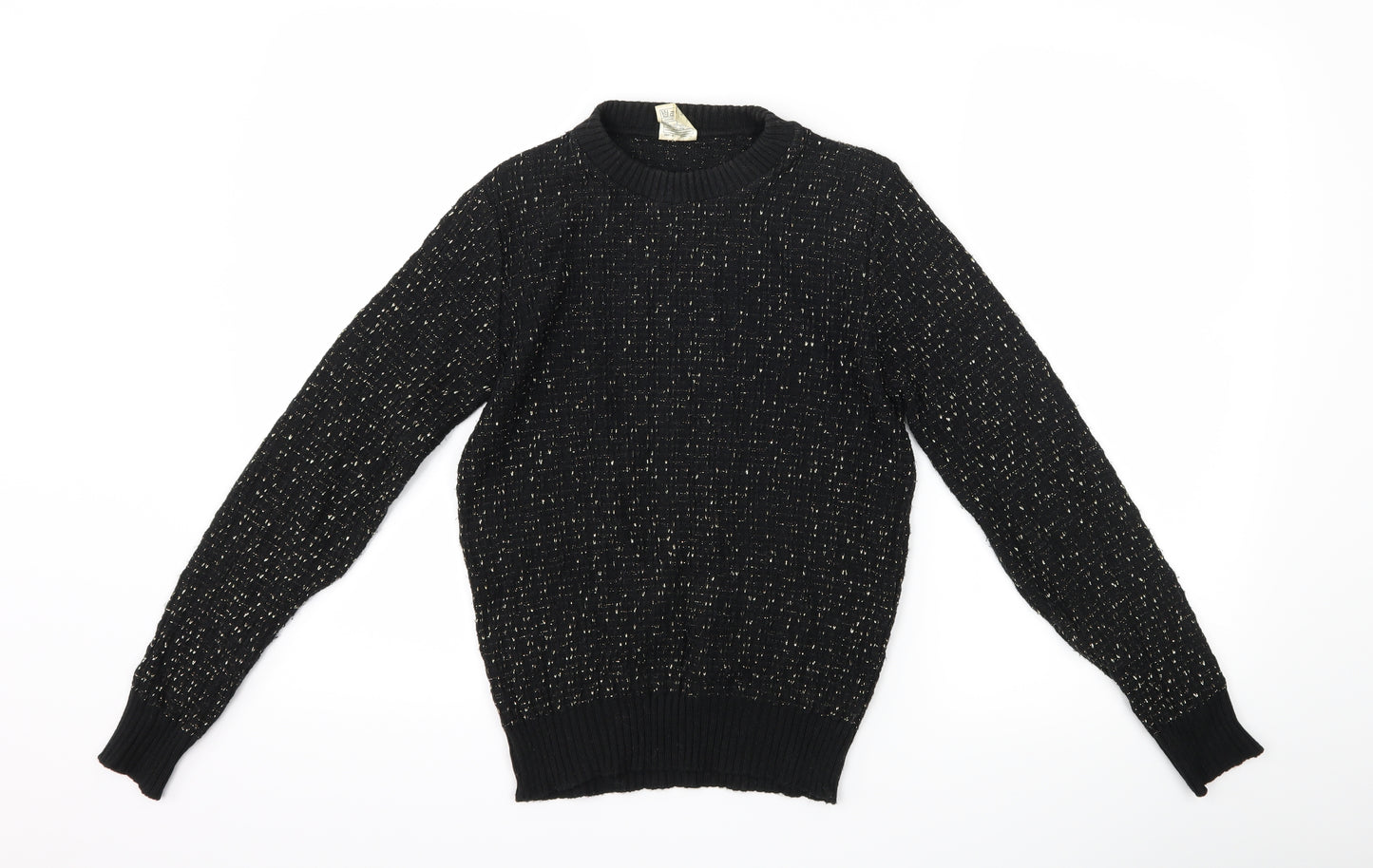 Preworn Womens Black   Pullover Jumper Size 10