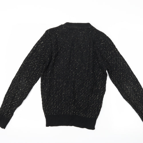 Preworn Womens Black   Pullover Jumper Size 10