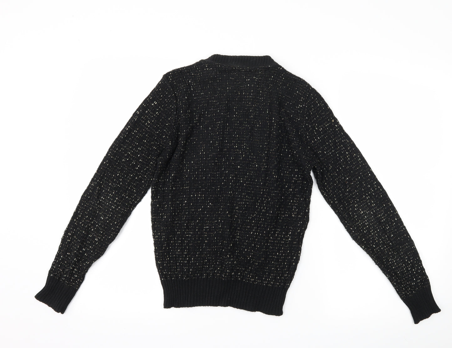 Preworn Womens Black   Pullover Jumper Size 10