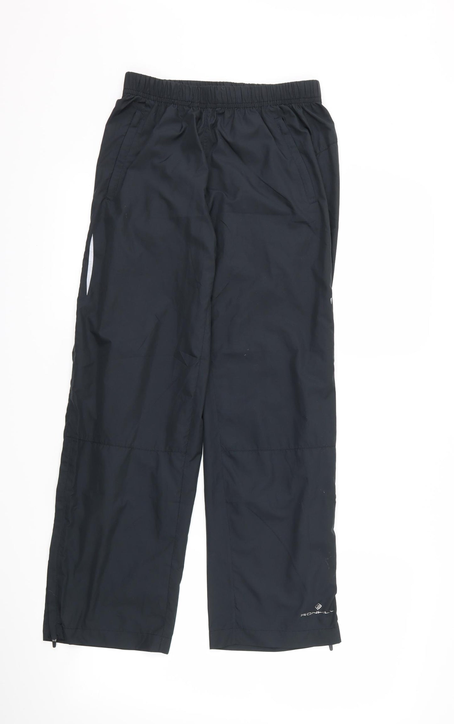 Ronhill Boys Black   Jogger Trousers Size 11-12 Years