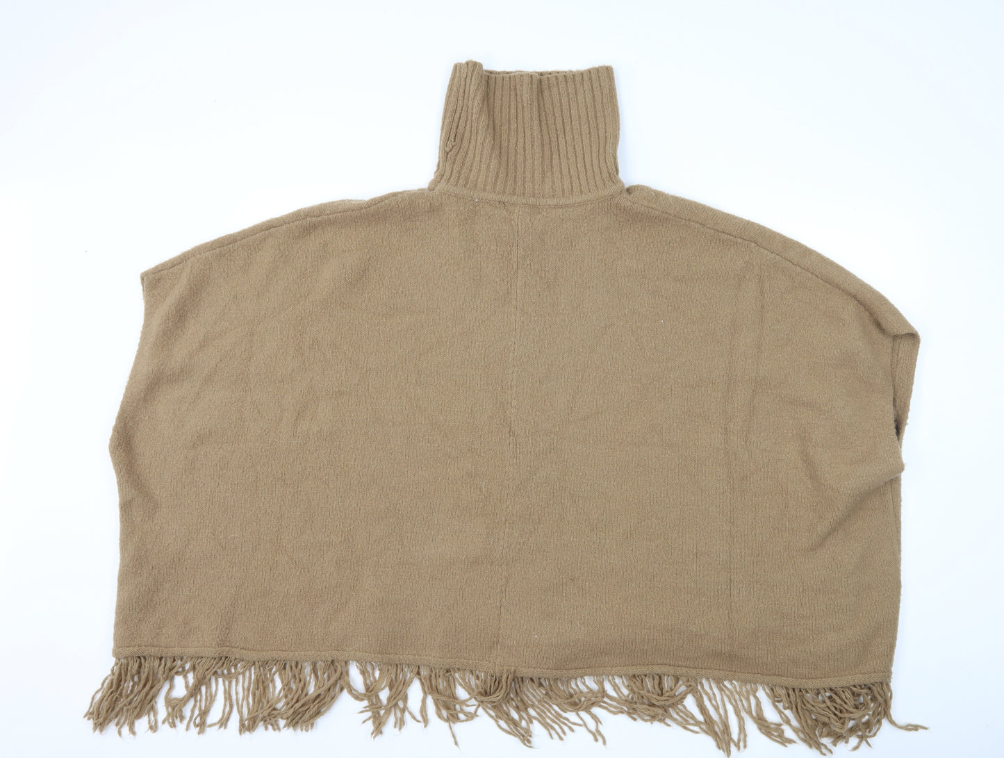 Primark Womens Brown   Jacket Poncho Size S