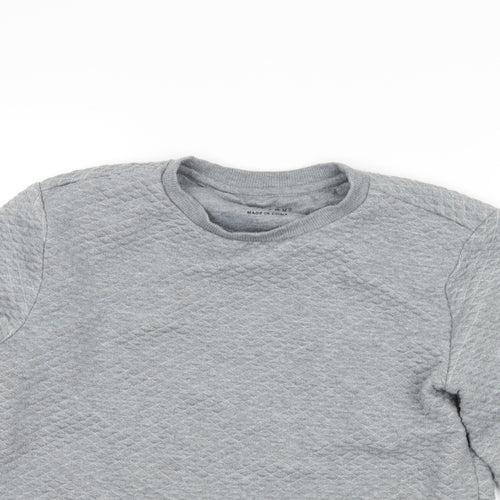Primark Boys Grey   Pullover Sweatshirt Size 11-12 Years