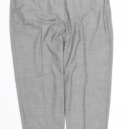 M&S  Mens Grey   Dress Pants Trousers Size 18 L25 in