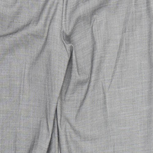M&S  Mens Grey   Dress Pants Trousers Size 18 L25 in