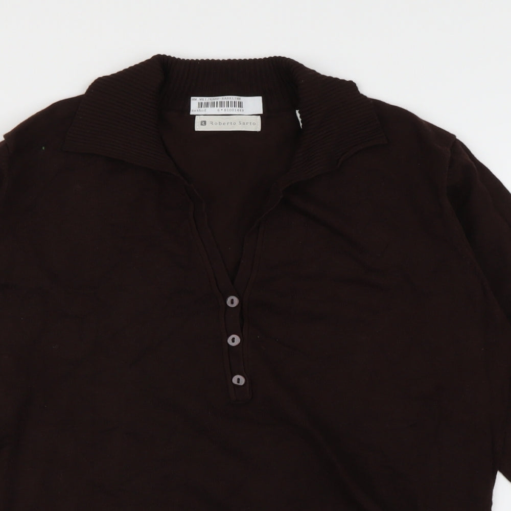 Robert Sarto Womens Brown   Pullover Jumper Size 12