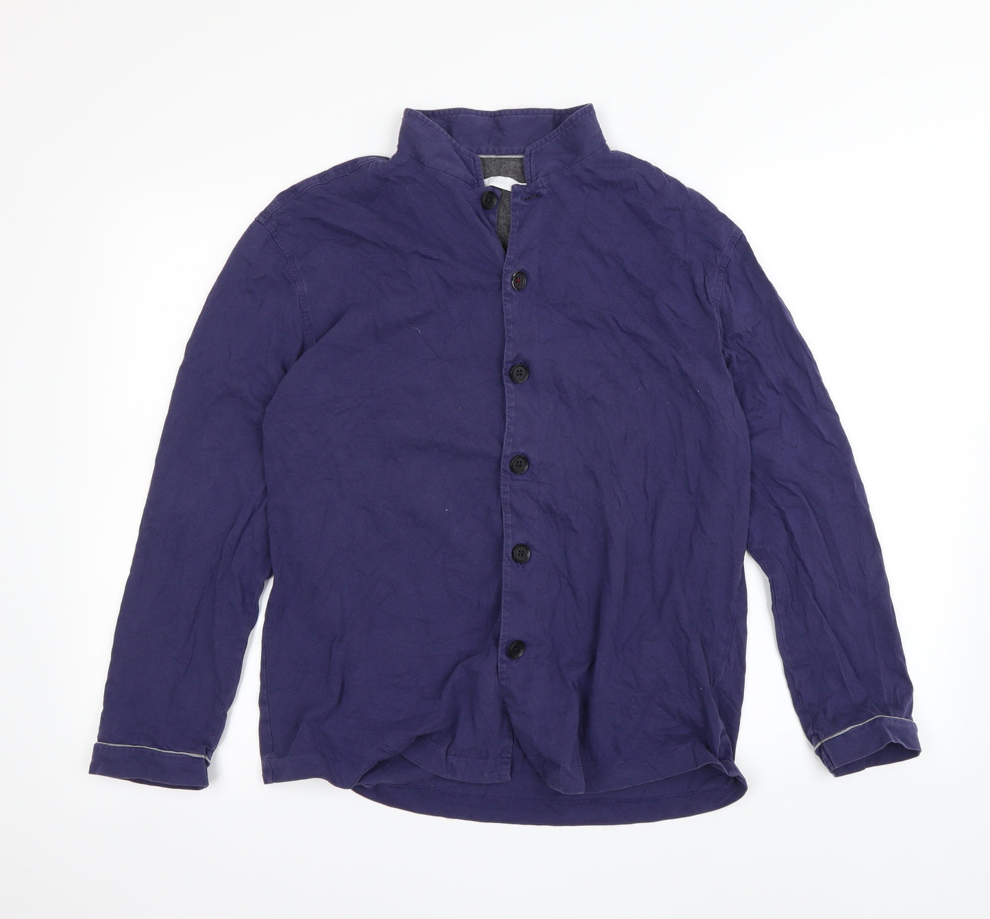 Preworn Womens Purple   Basic Button-Up Size S