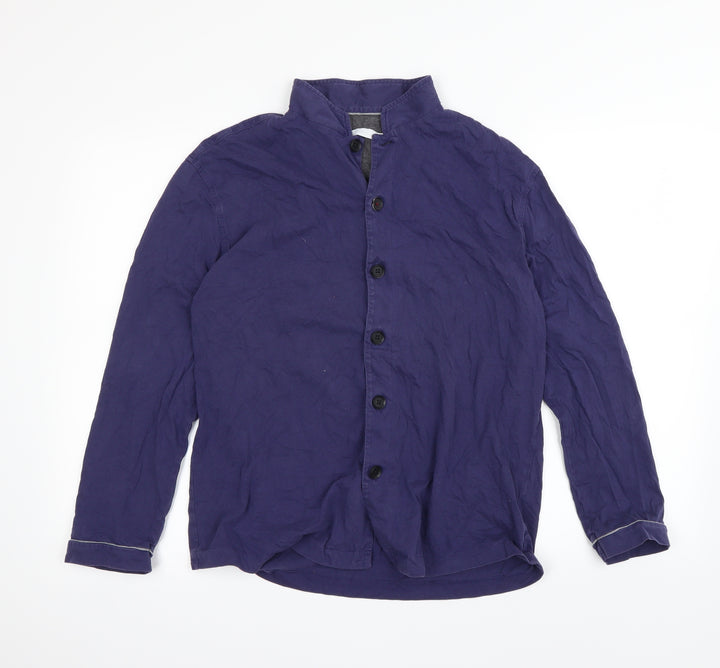 Preworn Womens Purple   Basic Button-Up Size S