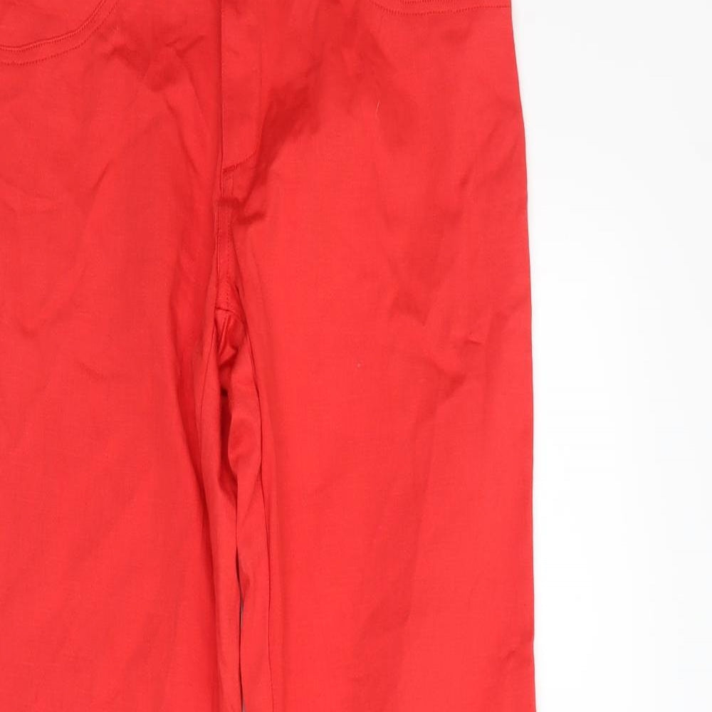 Billabong Womens Red   Flared Jeans Size 8 L28 in