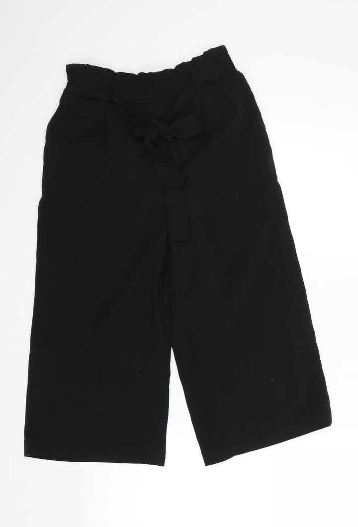 New Look Womens Black Dress Pants Trousers Size 8 L26 in