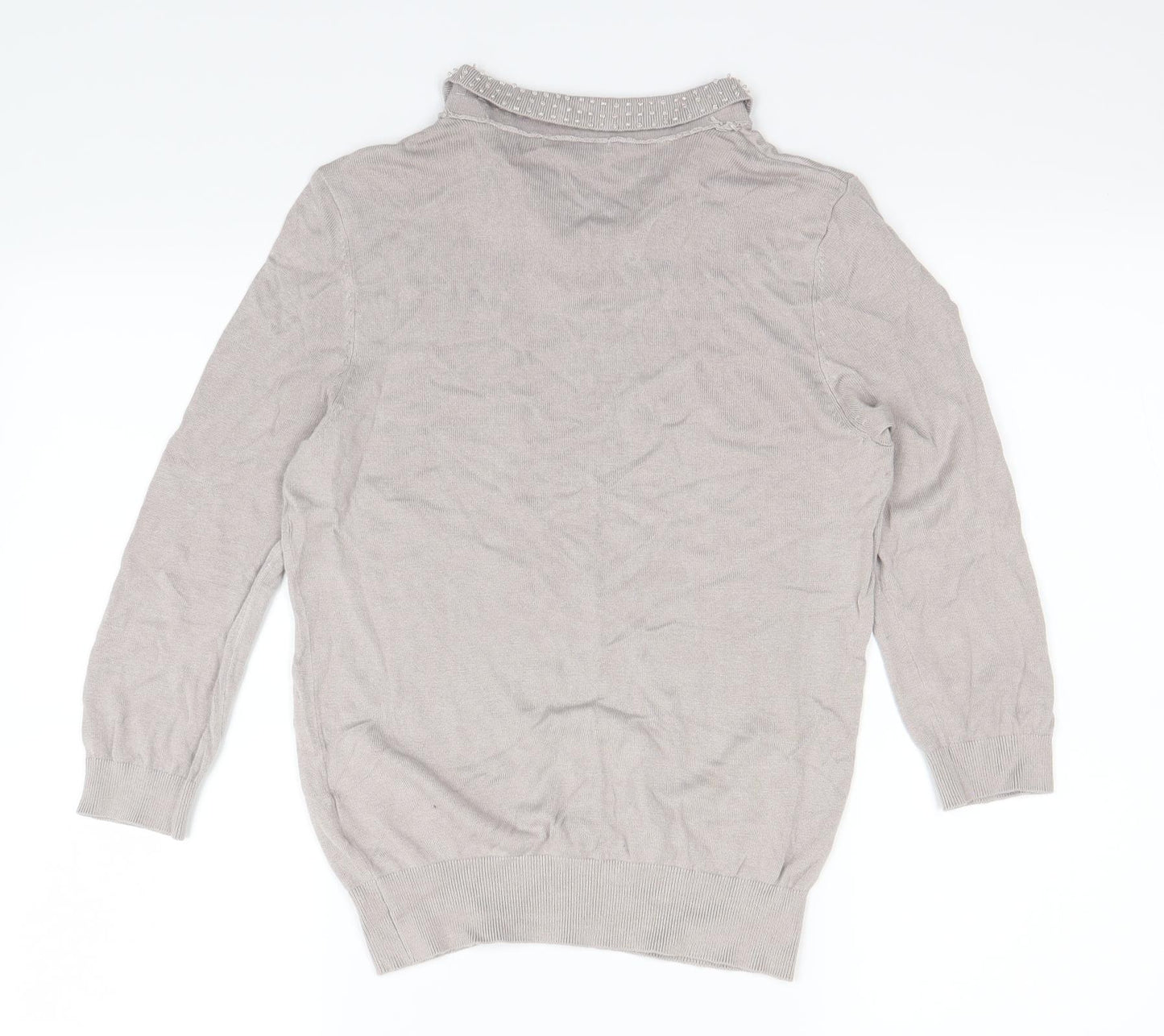 H&M  Womens Grey   Pullover Sweatshirt Size M
