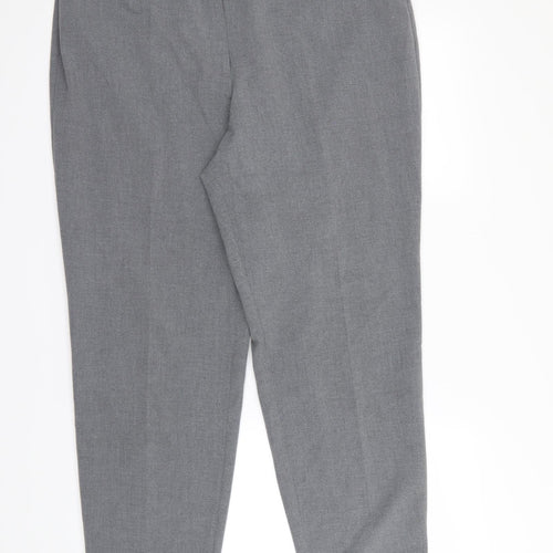 Extra Elegance Womens Grey   Dress Pants Trousers Size 20 L30 in
