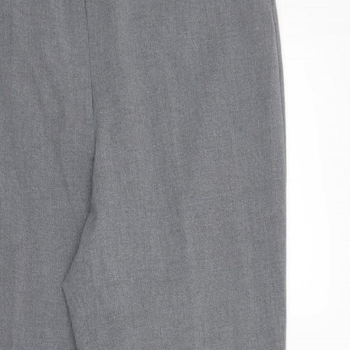 Extra Elegance Womens Grey   Dress Pants Trousers Size 20 L30 in