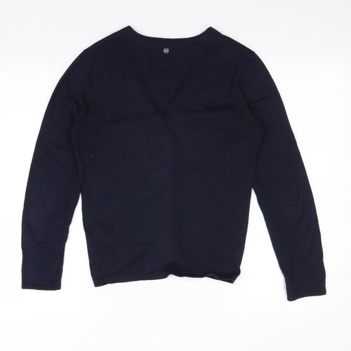 Spirit Womens Blue   Cardigan Jumper Size S