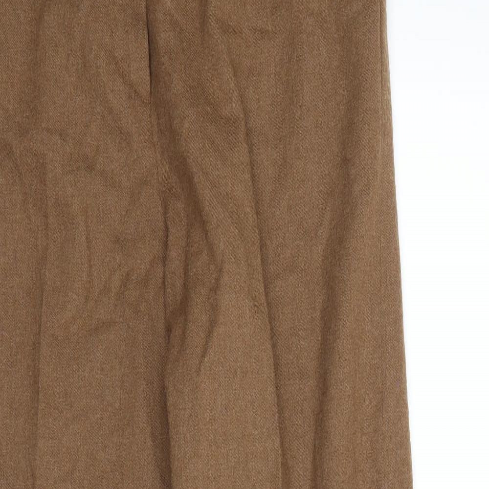Country Casuals Womens Brown   Dress Pants Trousers Size 10 L28 in