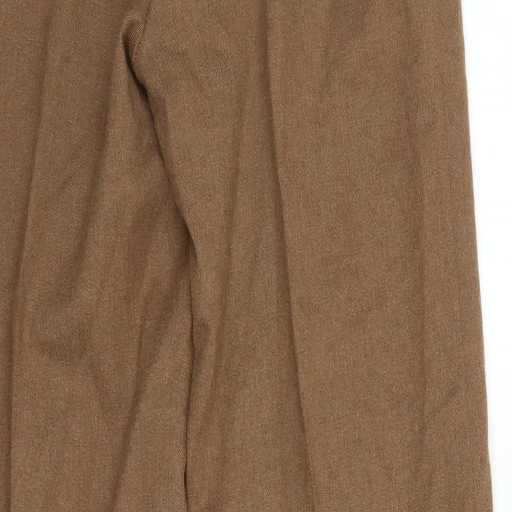 Country Casuals Womens Brown   Dress Pants Trousers Size 10 L28 in