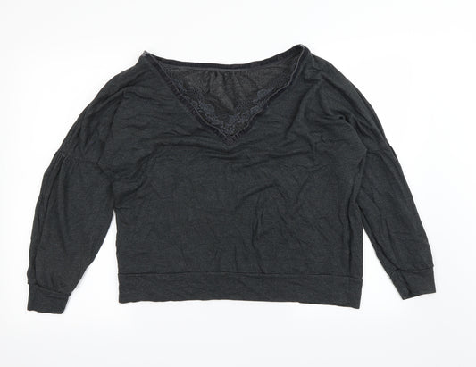 Autograph Womens Grey   Pullover Sweatshirt Size 12