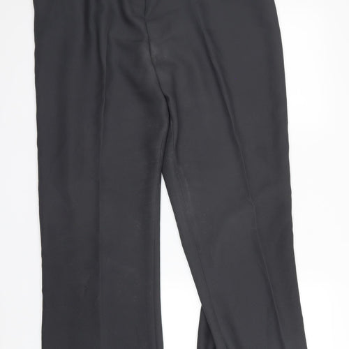 Klass Collection Womens Grey   Dress Pants Trousers Size 20 L28 in