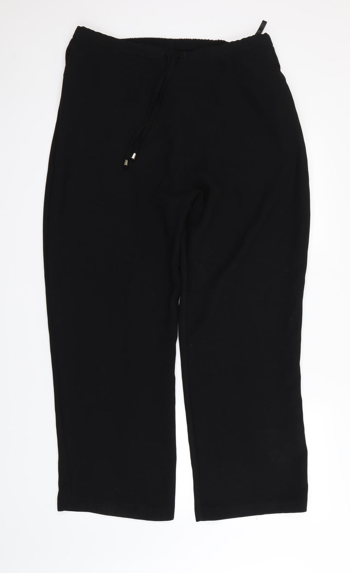 BHS Womens Black   Dress Pants Trousers Size 18 L28 in