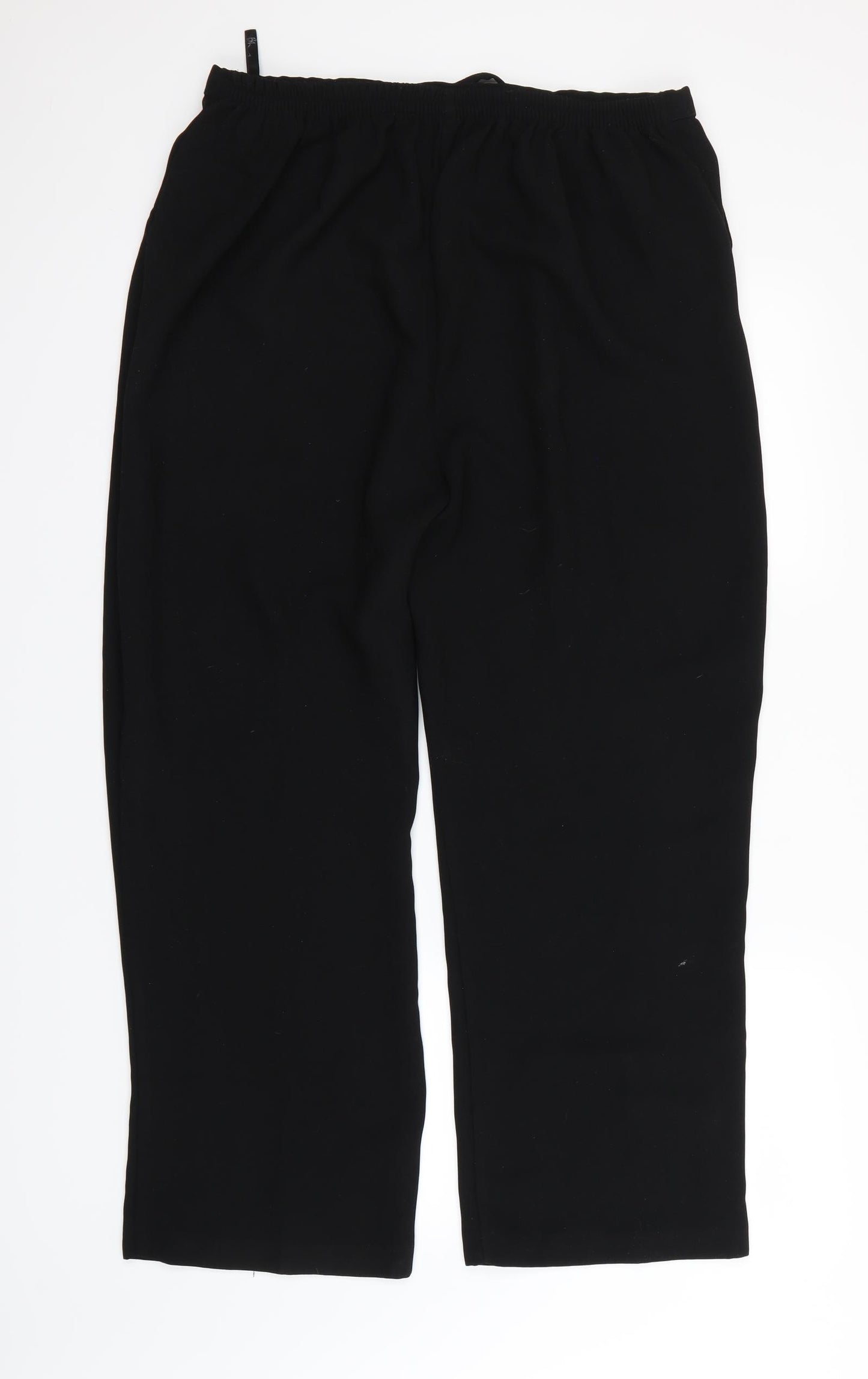 BHS Womens Black   Dress Pants Trousers Size 18 L28 in