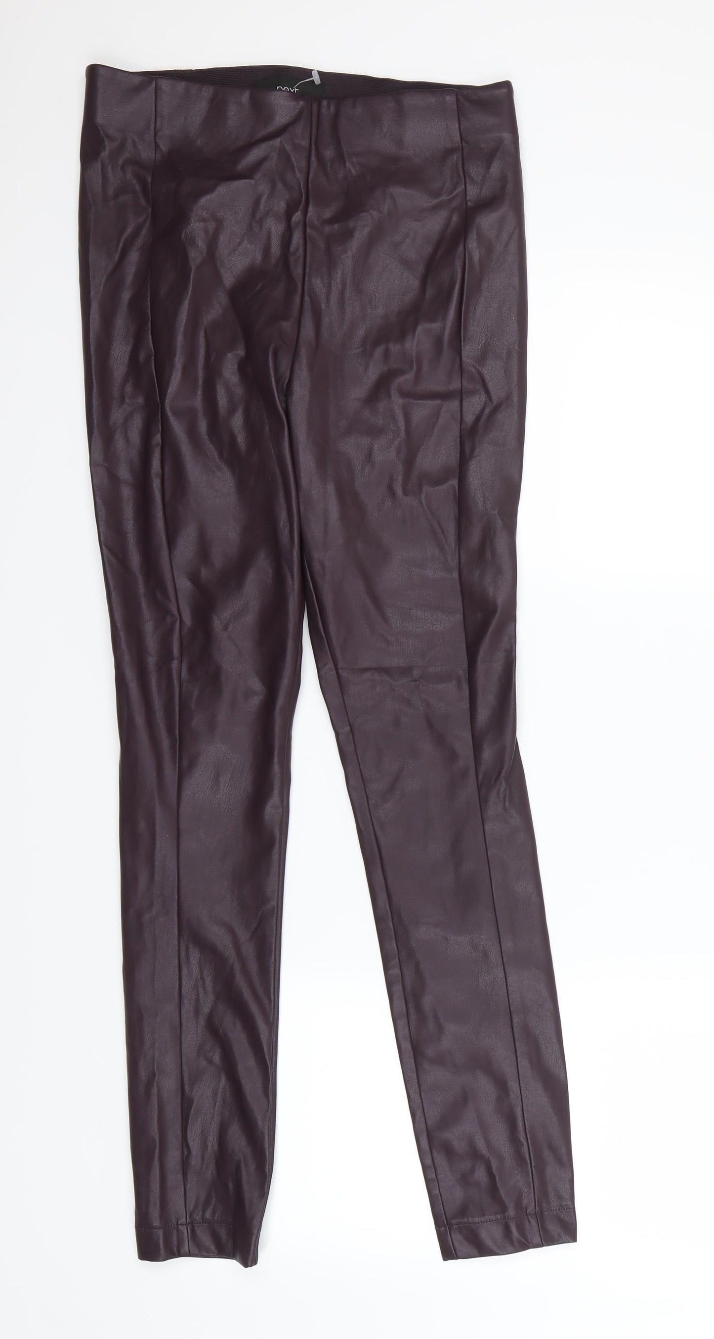 Next  Womens Purple   Jegging Leggings Size 8 L27 in