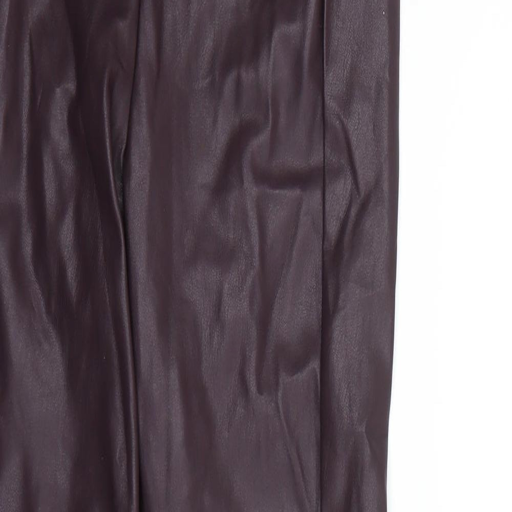 Next  Womens Purple   Jegging Leggings Size 8 L27 in