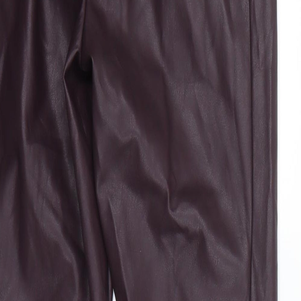 Next  Womens Purple   Jegging Leggings Size 8 L27 in
