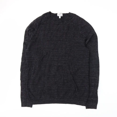 NEXT Womens Grey  Knit Pullover Jumper Size S