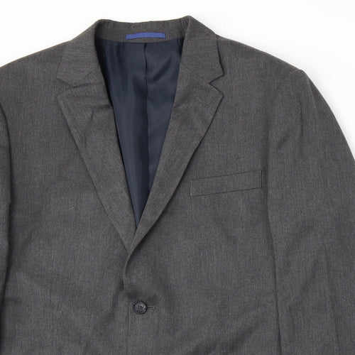 Marks and Spencer Mens Grey   Jacket Suit Jacket Size L