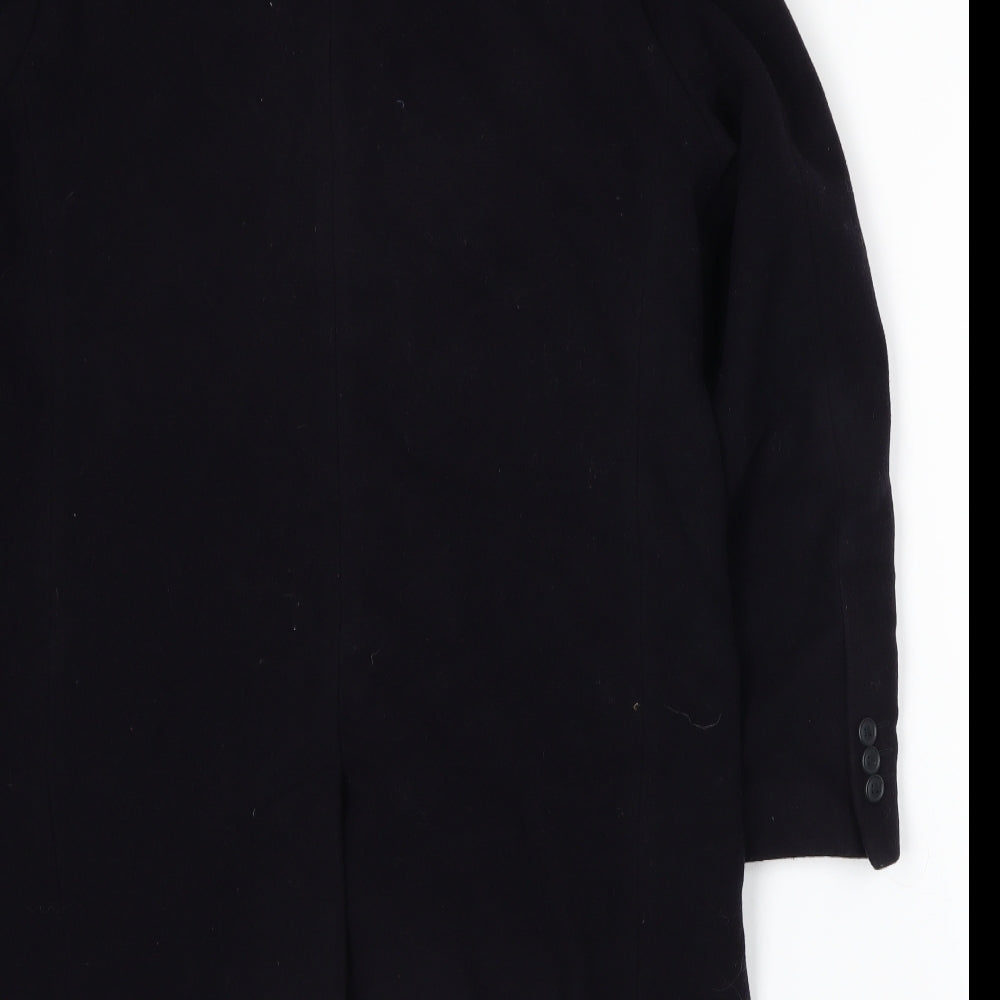 Westbrook Mens Black   Overcoat Coat Size M