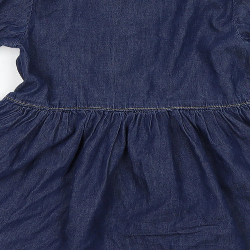 NEXT Girls Blue   Fit & Flare  Size 12-18 Months