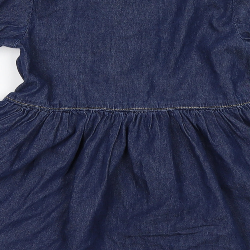 NEXT Girls Blue   Fit & Flare  Size 12-18 Months