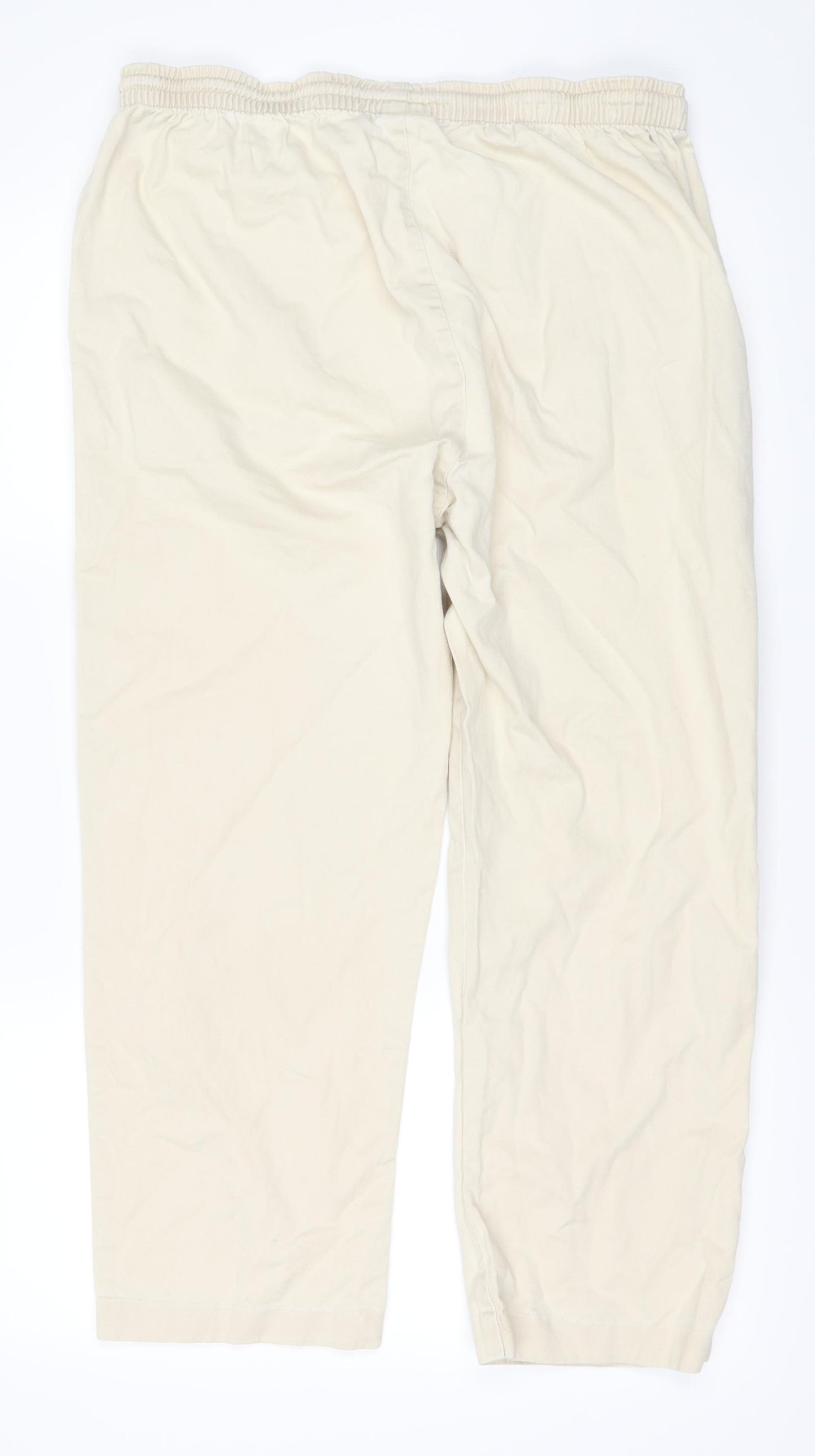COLLECTION Womens Clear   Sweatpants Trousers Size L L23 in