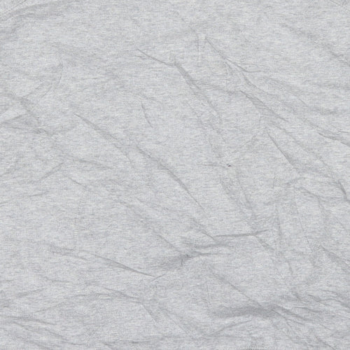 Organic Cotton Womens Grey   Pullover Jumper Size S  - Girl Power